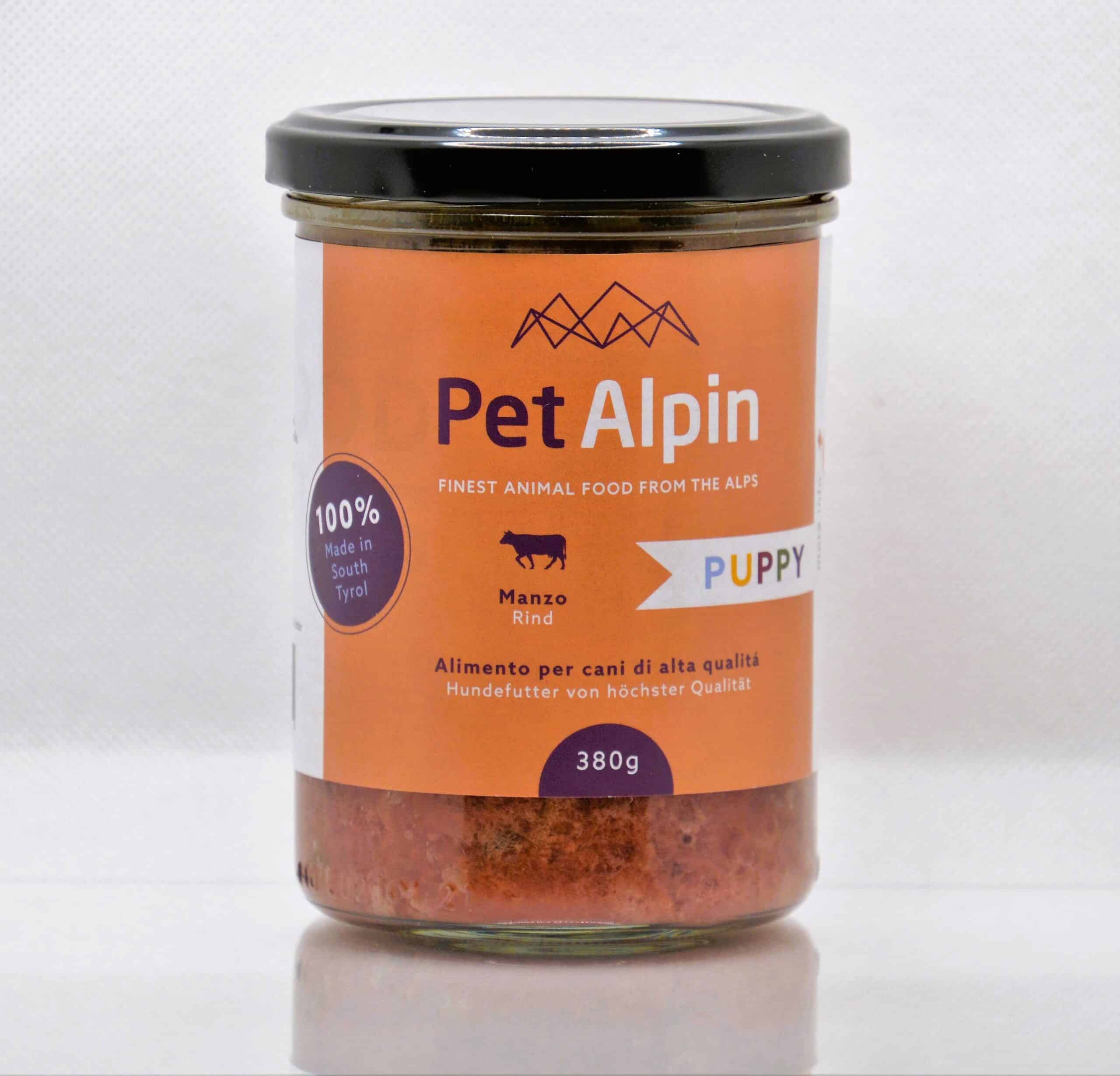 hundefutter premium qualität Südtirol puppy